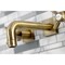 Kingston Brass KS6123ZX Two-Handle Wall Mount Bathroom Faucet, Antique Brass KS6123ZX - alternate 5